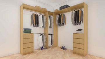 2m Walk In Robe U Shape Account
