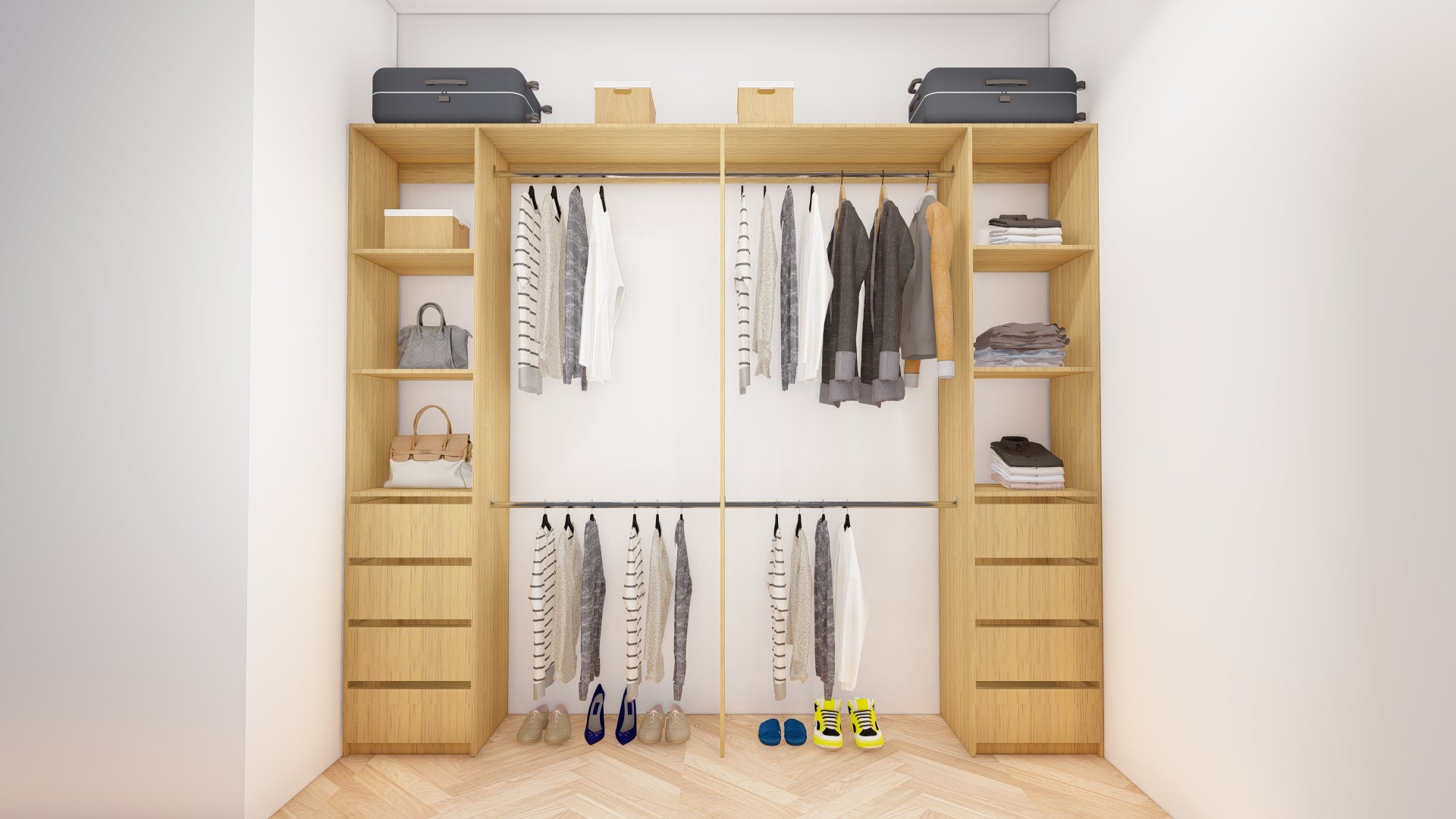 Customizable Classic Built in Robe #4