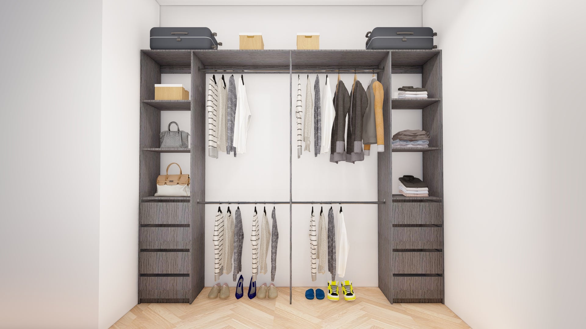 Customizable Classic Built in Robe #4