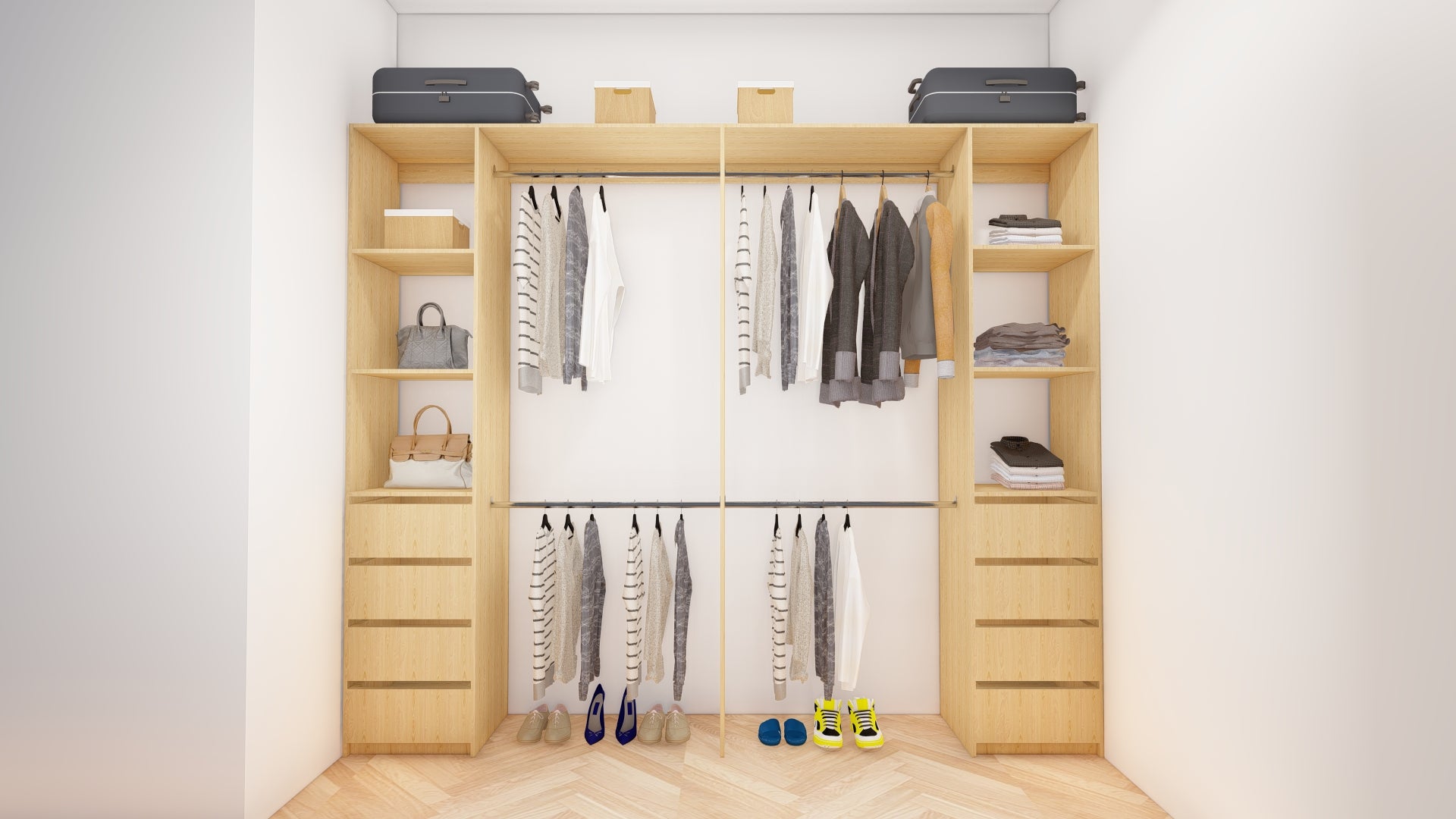 Customizable Classic Built in Robe #4