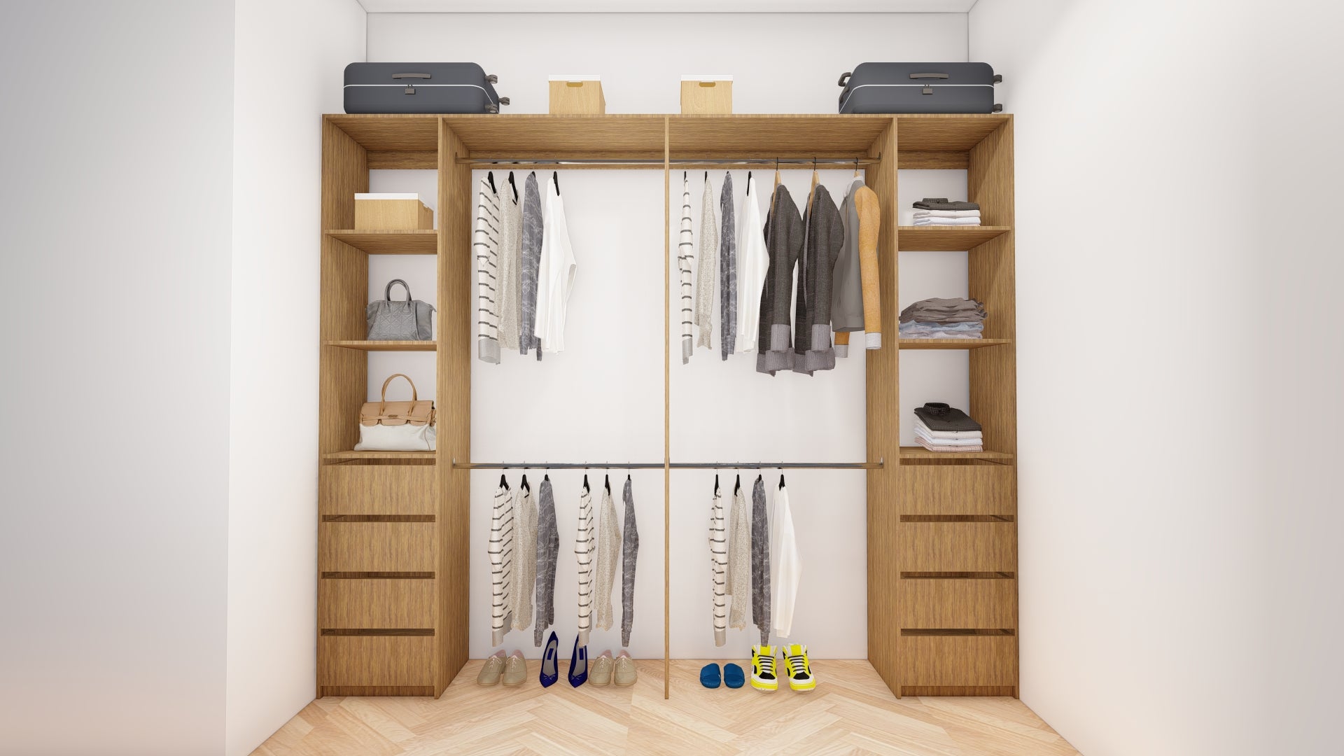 Customizable Classic Built in Robe #4